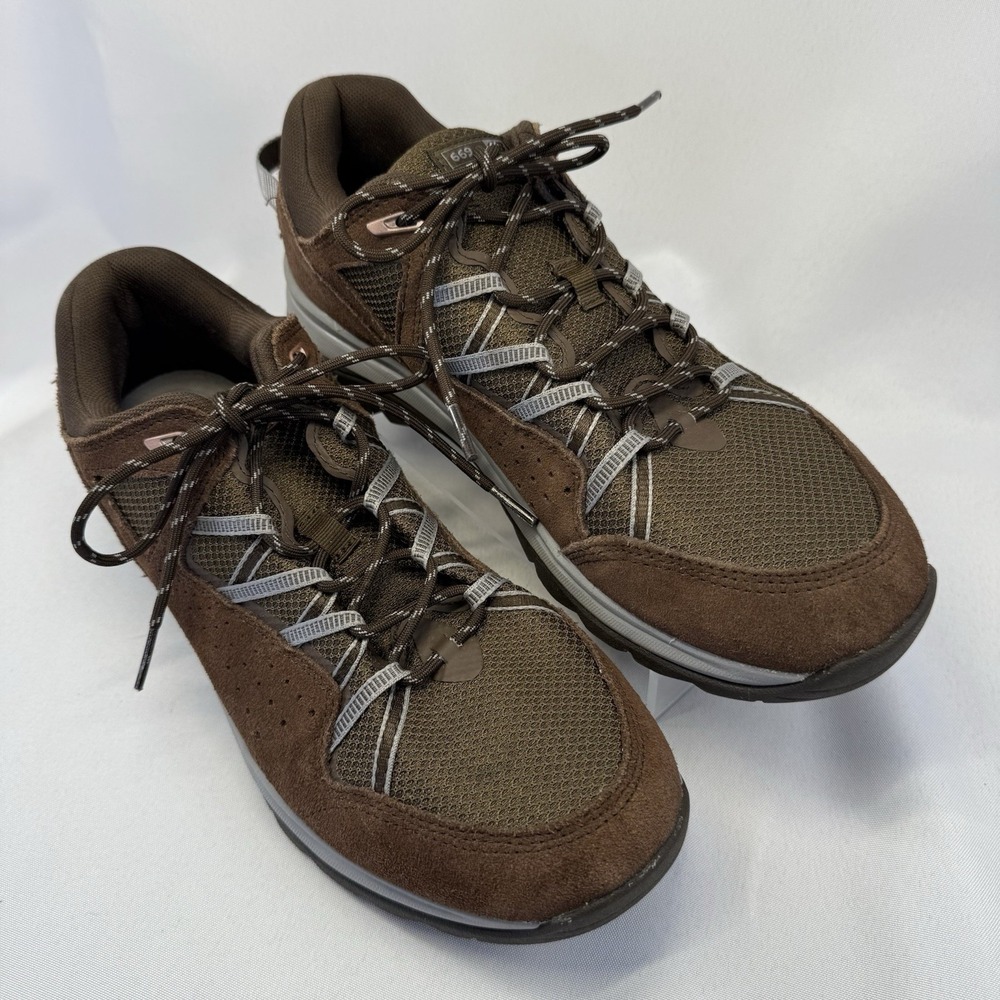 New Balance 669 V2 WW669LC2 Brown Hiking Shoes Sneakers‎ Size 12 W/ 10.5 M